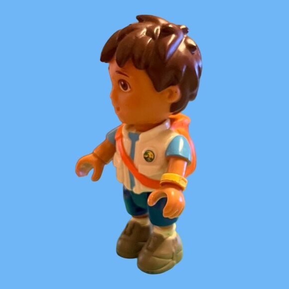 Mega Bloks Go Diego GO! Animal Rescue Diego Action Figure 3" B16 - Picture 3 of 5